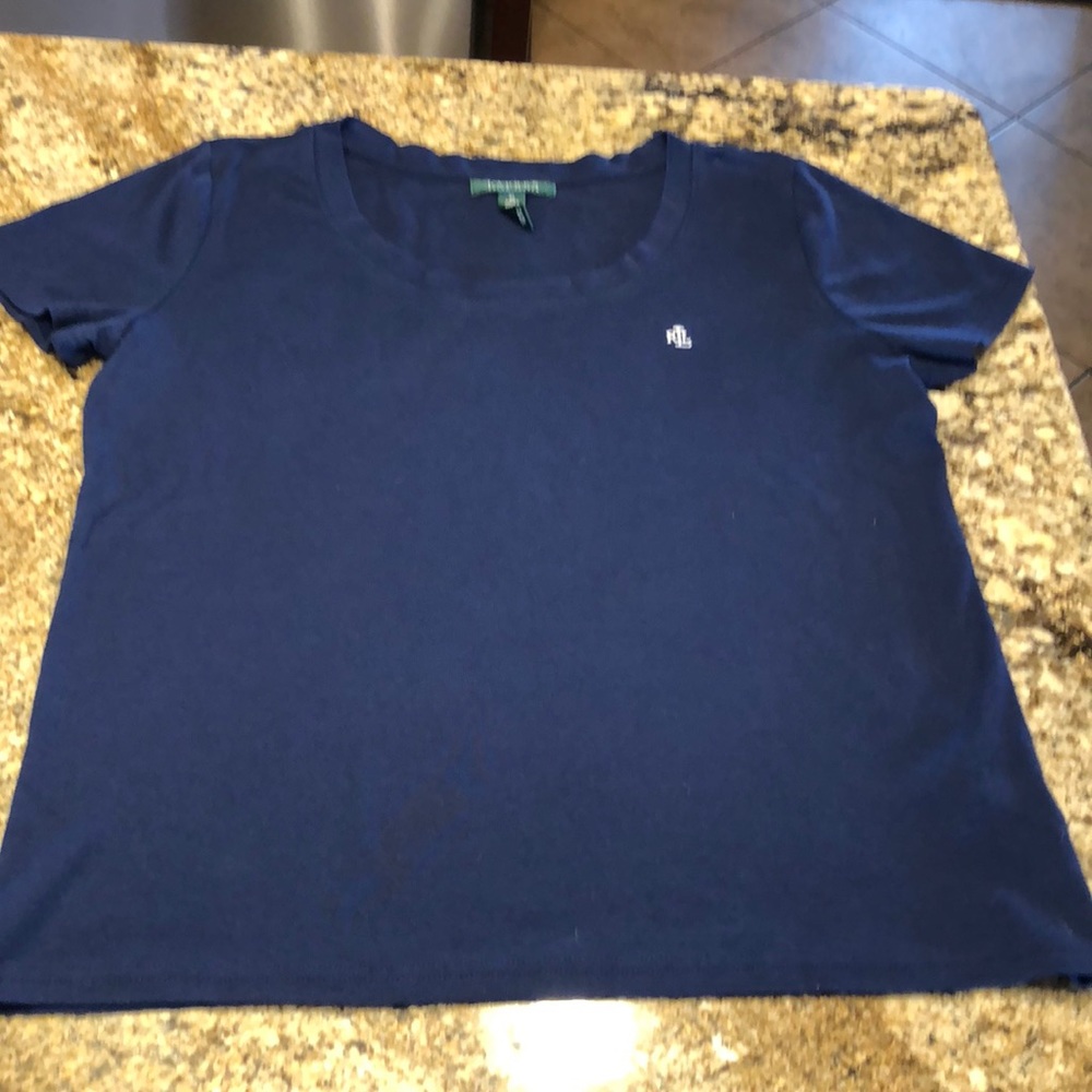Women’s short sleeve Ralph Lauren shirt